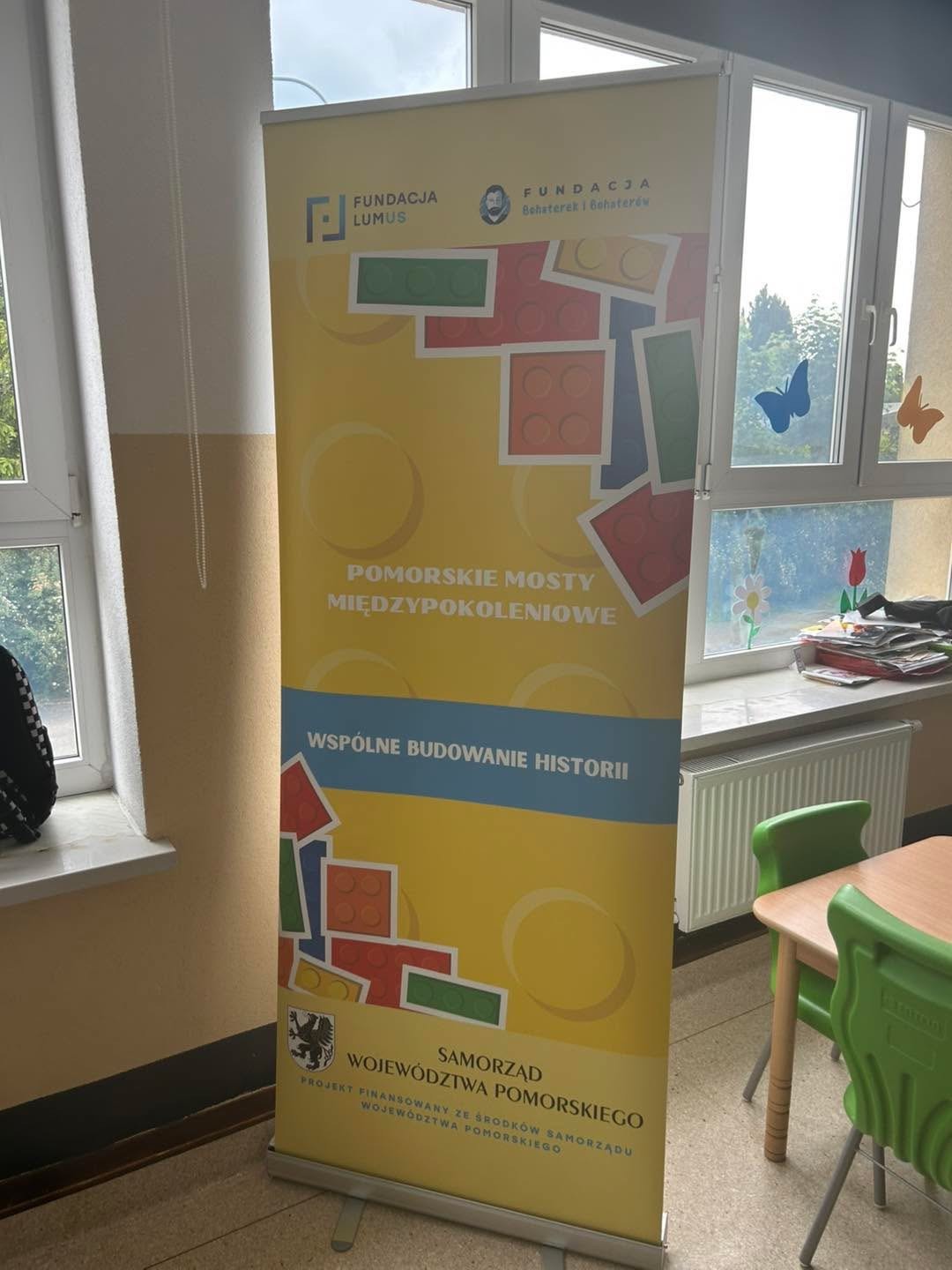 Pomorskie Mosty Międzypokoleniowe -plakat 