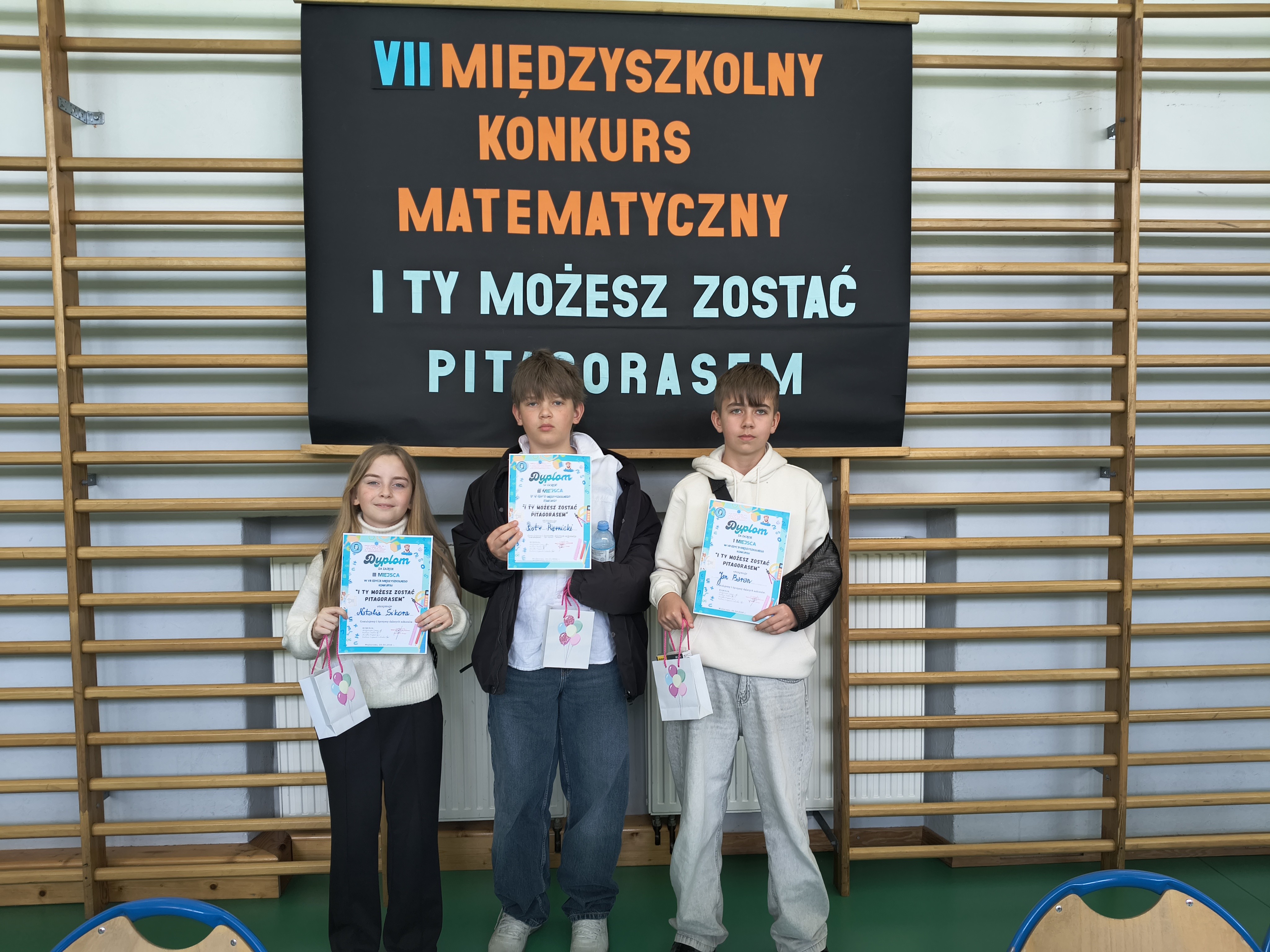 laureaci konkursu matematycznego