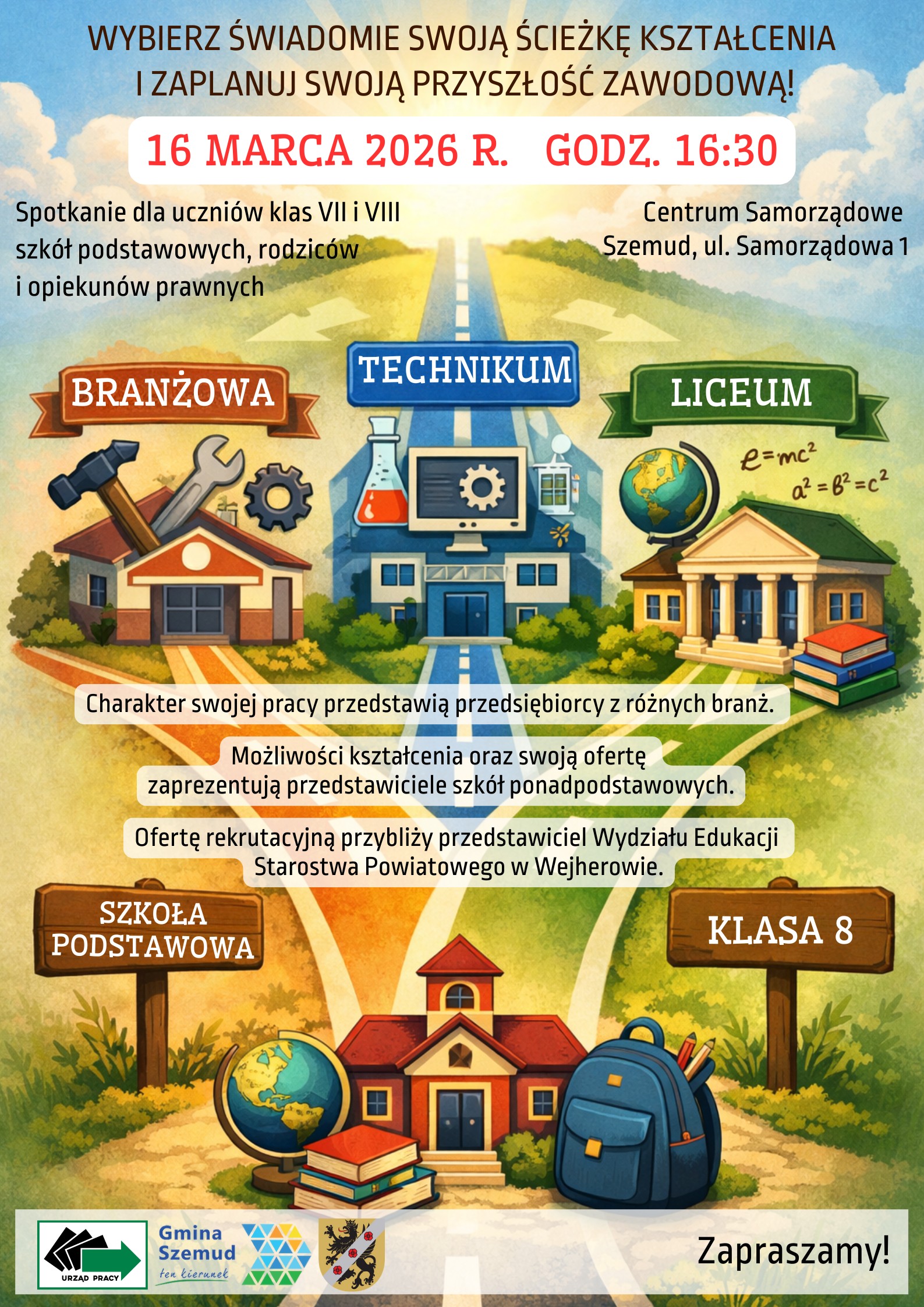 plakat dotyczący spotkania